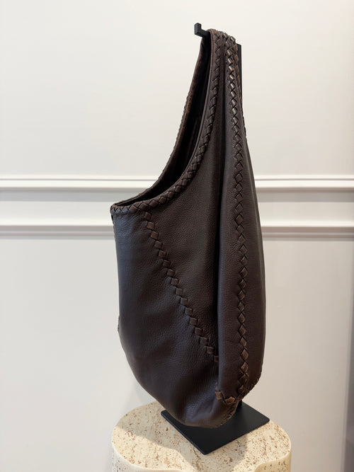 Bottega Veneta Brown Leather Hobo Bag