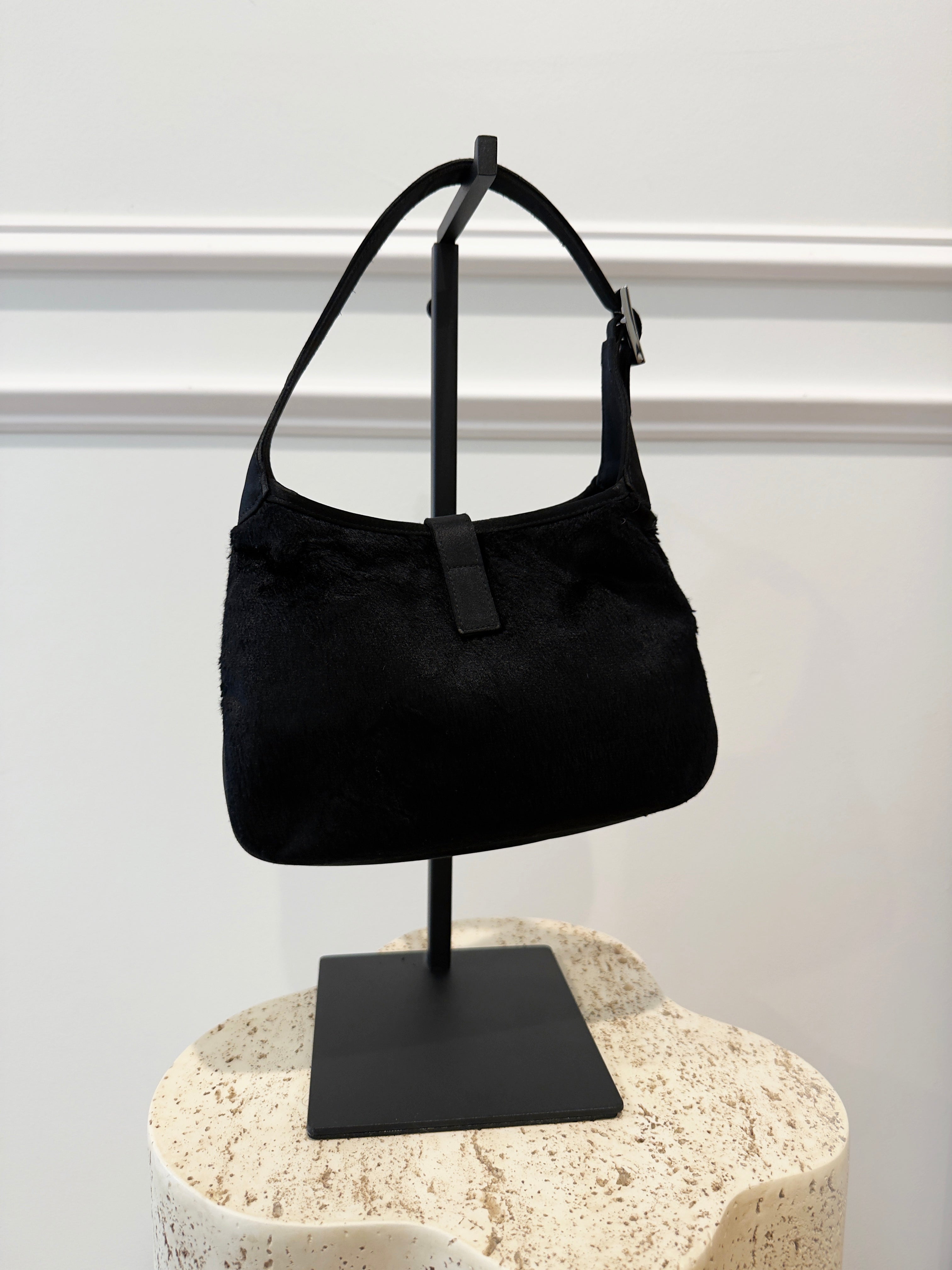 Gucci Vintage Pony Hair Mini Jackie Bag