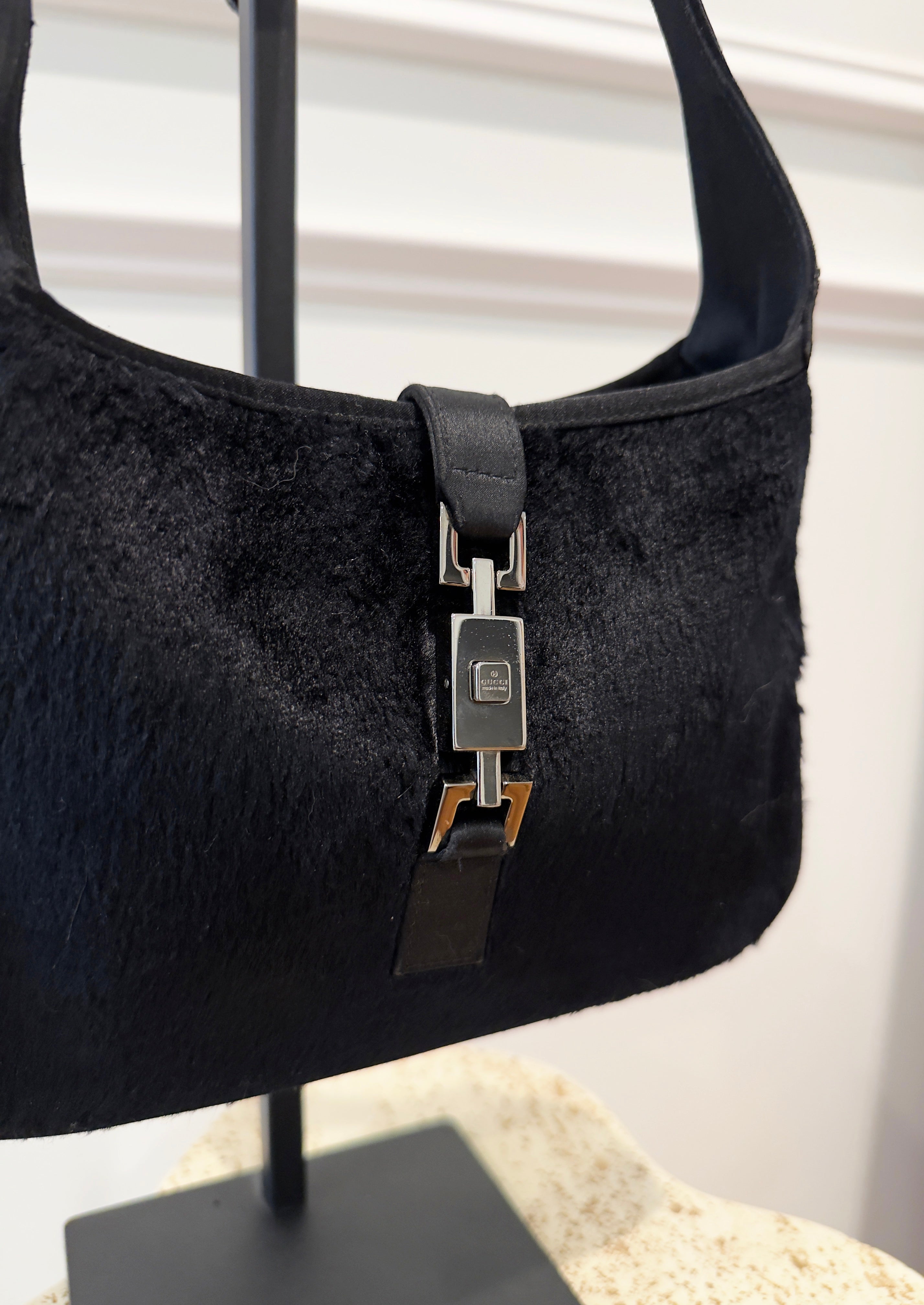 Gucci Vintage Pony Hair Mini Jackie Bag