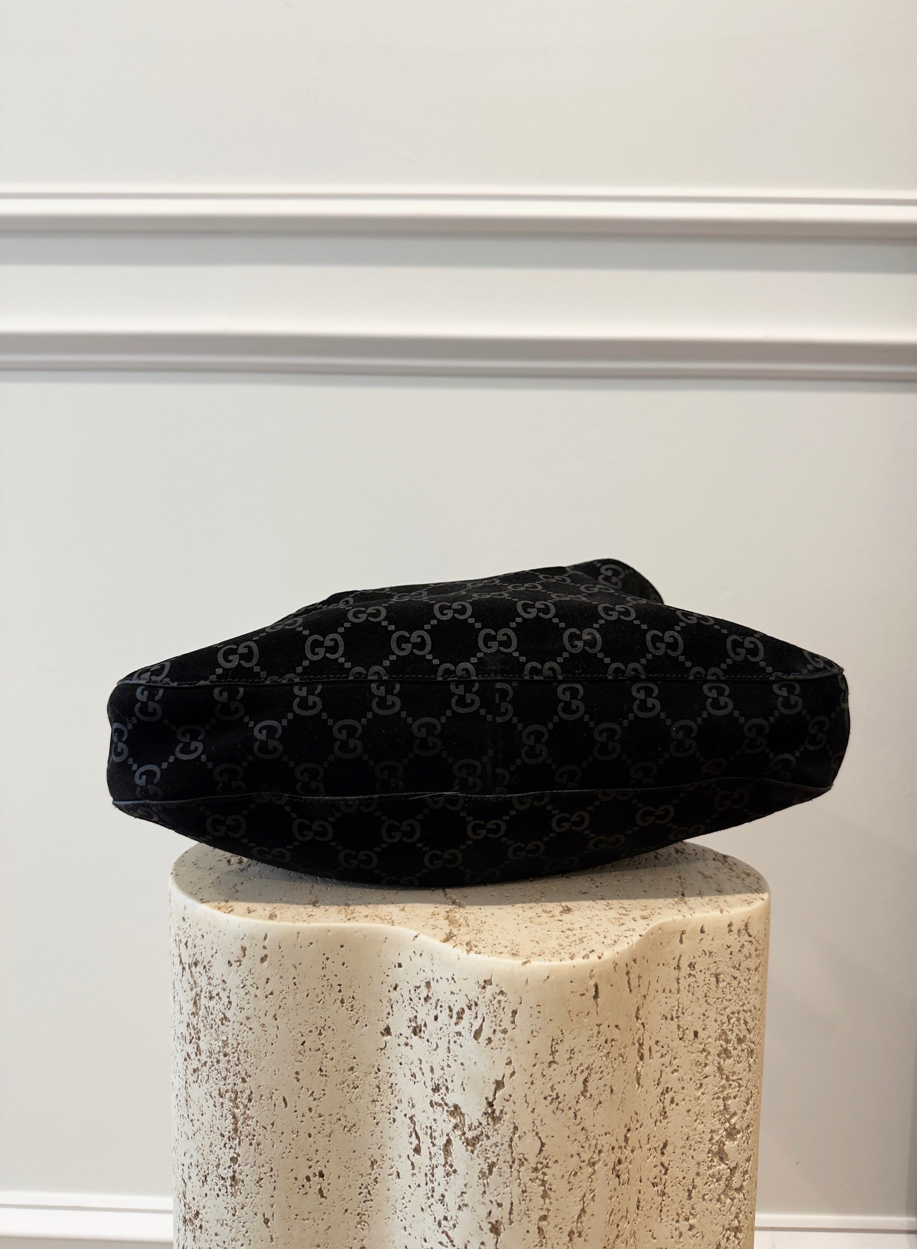 Black Gucci Silver Hardware