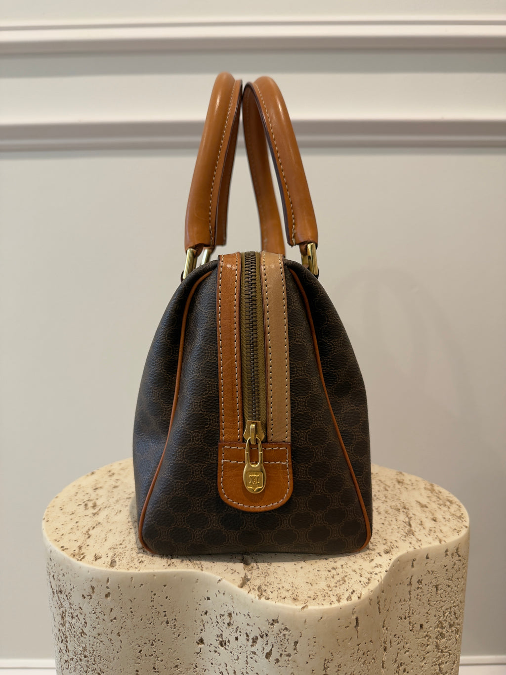 Celine Macadam Boston Bag