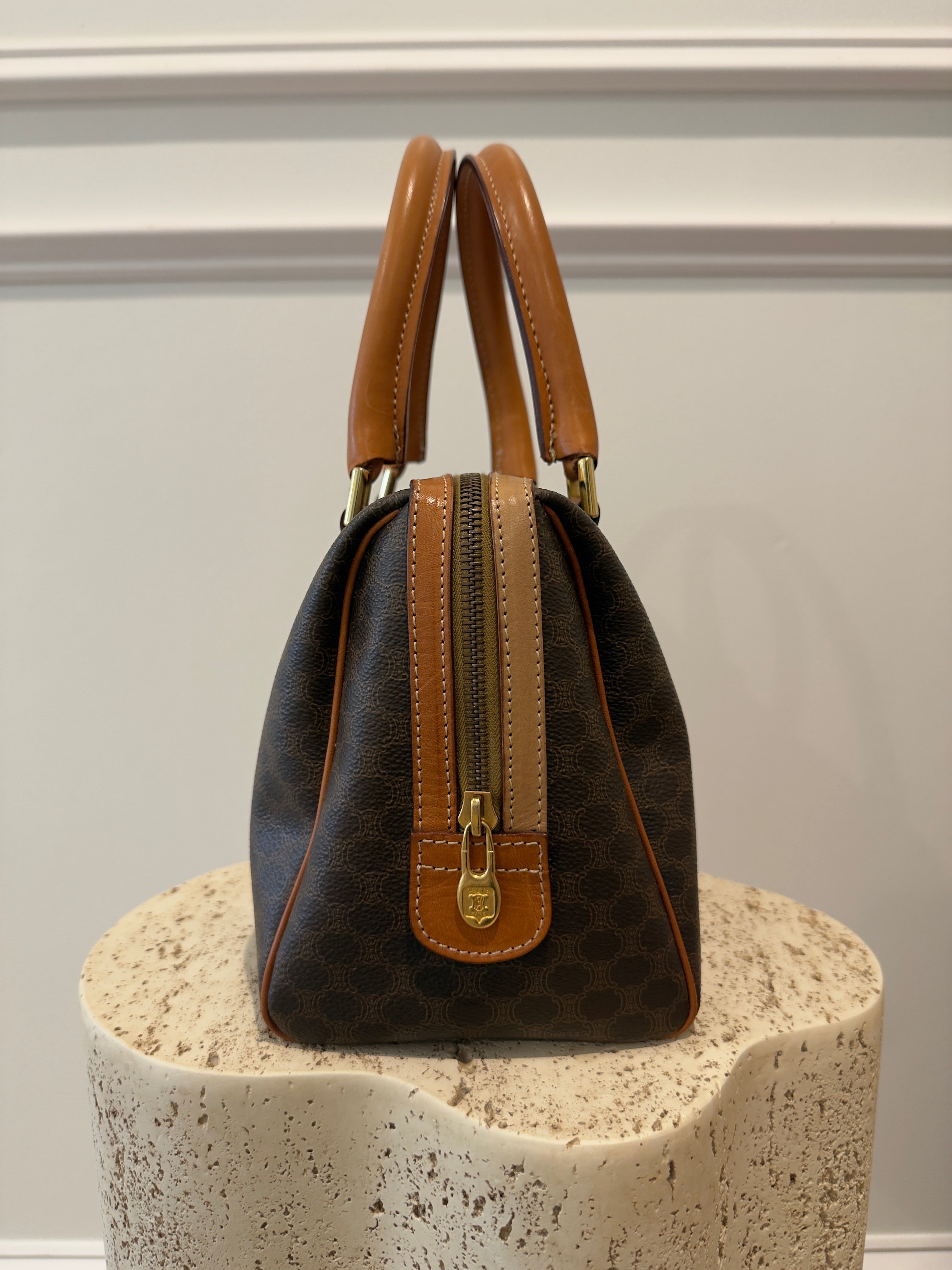Celine Macadam Boston Bag