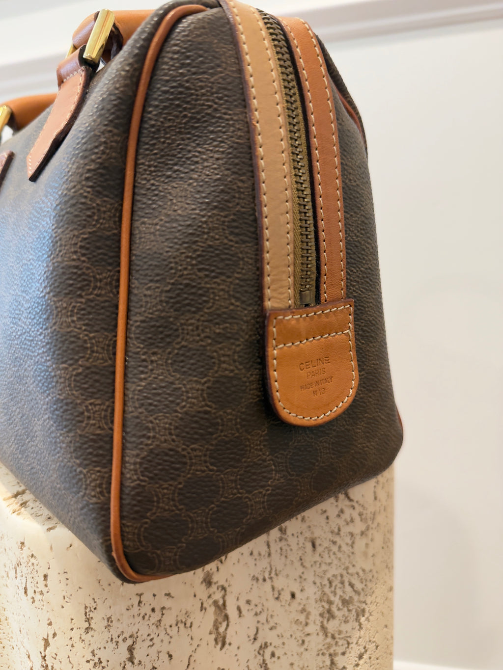 Celine Macadam Boston Bag